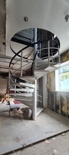Steel spiral staircase for sale  UK