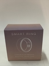 Smart Ring anel rastreador fitness liga de titânio grau industrial preto tamanho 12 comprar usado  Enviando para Brazil