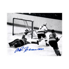 Gol Red Berenson St Louis Blues autografado em preto e branco 8x10-COA, usado comprar usado  Enviando para Brazil