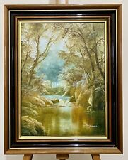 Original framed oil for sale  HARLOW