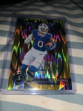 2024 Panini Select - Club Level Keon Coleman #280 Gold Shock Rookie #/10 comprar usado 2024 Panini Select - Club Level Keon Coleman #280 Gold Shock Rookie #/10 comprar usado  Enviando para Brazil