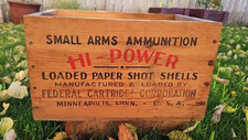 vintage wooden ammo boxes for sale  Ontario