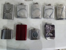 Assortment drinking flasks for sale  South Berwick