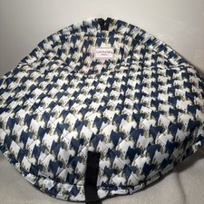 Bolsa de maquiagem cosmética Lay-n-Go Cosmo Deluxe viagem cordão estampa cavalo azul 19"" comprar usado  Enviando para Brazil