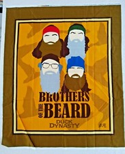 Lote de 5 painéis de colcha Brothers of the Beard Duck Dynasty em tecido combinando NOVO comprar usado  Enviando para Brazil