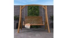 Garden wooden swing for sale  LOUGHBOROUGH