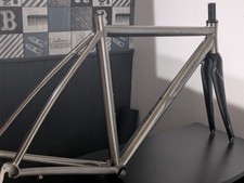 Titanium road bike for sale  LEEK