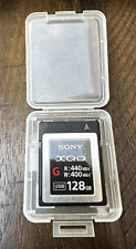 Sony xqd 128gb for sale  Sacramento