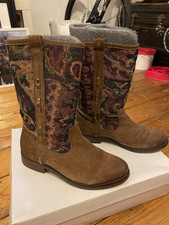 tapestry boots for sale  LONDON