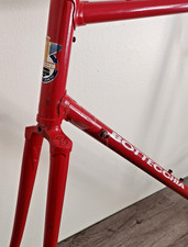 Usado, BOTTECHIA 989 QUADRO E GARFO 57 CM TUBOS COLUMBUS / GOTAS 2,6 KGS 130 ESPAÇAMENTO  comprar usado  Enviando para Brazil