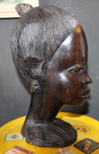 Vintage handgeschnitzter afrik gebraucht kaufen  Versand nach Germany