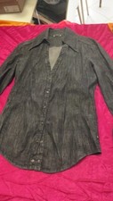 Camicia jeans donna usato  Sormano