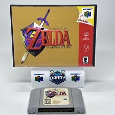 Zelda Ocarina of Time Edição de Colecionador N64 Autêntico Com Estojo Plástico Personalizado - comprar usado  Enviando para Brazil