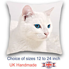 White cat cushion for sale  WISBECH