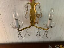 Applique bronze cristal d'occasion  Baccarat