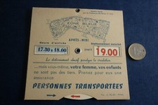 Disque stationnement paris d'occasion  Buzançais