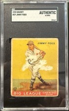 1933 goudey jimmy for sale  Mc Donald