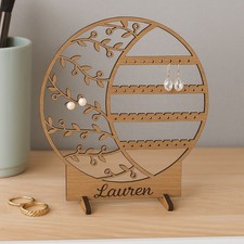 Personalised wooden jewelry for sale  BISHOP AUCKLAND