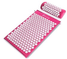 Juego de alfombrilla y almohada de acupresión ProsourceFit para aliviar el dolor de espalda/cuello y músculo segunda mano  Embacar hacia Mexico