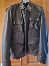 Belstaff leather jacket for sale  SOLIHULL