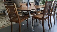 Tisch nussbaum stühlen gebraucht kaufen  Römhild