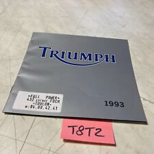 Triumph moto 1993 d'occasion  Decize