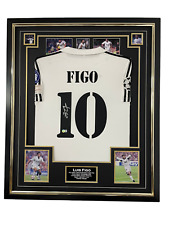 Framed luis figo for sale  CHELMSFORD