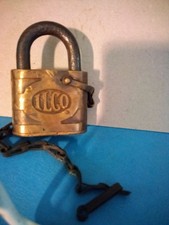 Ilco brass padlock for sale  Seneca Falls