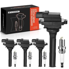 Juego de 4 bobinas de encendido y bujía de iridio para Chevrolet Buick GMC UF802 segunda mano  Embacar hacia Mexico