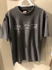 Camiseta Harley Davidson Orlando motocicleta grande feita nos EUA dupla face, usado comprar usado  Enviando para Brazil