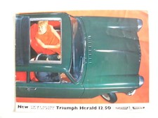 Catalogue brochure triumph d'occasion  France