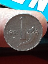 Lira 1951 cornucopia usato  Pisa