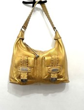 Bolsa Hobo Vintage Michael Kors Ouro Metálico Couro Pebbled Recondicionada comprar usado  Enviando para Brazil