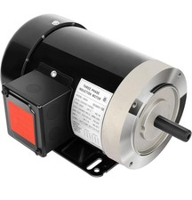 Usado, Motor elétrico 2HP 3450 RPM AC230V/460V 56C quadro trifásico 5/8" eixo com chave BOM!! comprar usado  Enviando para Brazil