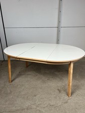 Antiga mesa de jantar extensível do final do século retrô Scandi dinamarquês retrô, usado comprar usado  Enviando para Brazil