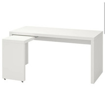 White ikea malm for sale  AXMINSTER