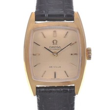 OMEGA De Ville 551.030 vintage GP/Couro Cal.661 automático feminino D#141596 comprar usado  Enviando para Brazil