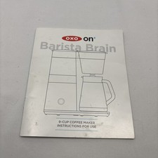 Folheto de instruções APENAS OXO Barista Brain 8710100 cafeteira , usado comprar usado Folheto de instruções APENAS OXO Barista Brain 8710100 cafeteira , usado comprar usado  Enviando para Brazil