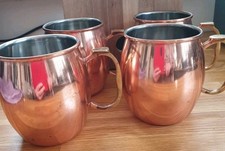 Set copper tankards for sale  BIRMINGHAM