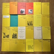 Reclam bibliothek sammlung gebraucht kaufen  München