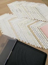 FILOFAX-COLECIONADORES SUPER RAROS VINTAGE DÉCADA DE 1980 INSERÇÕES 40 FOLHAS-40 ASSUNTOS E CAIXA comprar usado  Enviando para Brazil