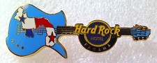 Usado, *Pino de guitarra Hard Rock Hotel Panama 2012 mapa e bandeira azul comprar usado  Enviando para Brazil