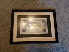 London hogwarts framed for sale  NORTHAMPTON