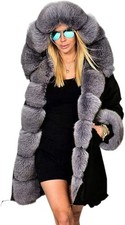 fur jacket faux women for sale  LEEDS