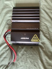 Alpine amplifier old for sale  BISHOP AUCKLAND