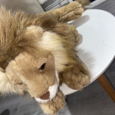 Lion plush soft for sale  HARLOW