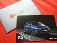 AUDI RS Q3 8U performance Prospekt Brochure Depliant Folleto von 2016 comprar usado  Enviando para Brazil