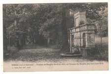 Cpa nérac fontaine d'occasion  Dieue-sur-Meuse