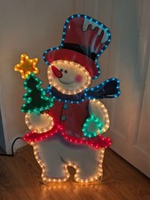 Vintage light snowman for sale  ENFIELD