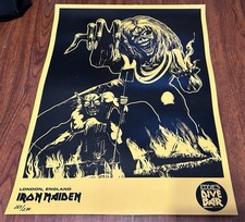 POSTER IRON MAIDEN WEST HAM STADIUM EDDIE’S DIVE BAR LONDRES 28/06/25 2025 264/270, usado comprar usado  Enviando para Brazil